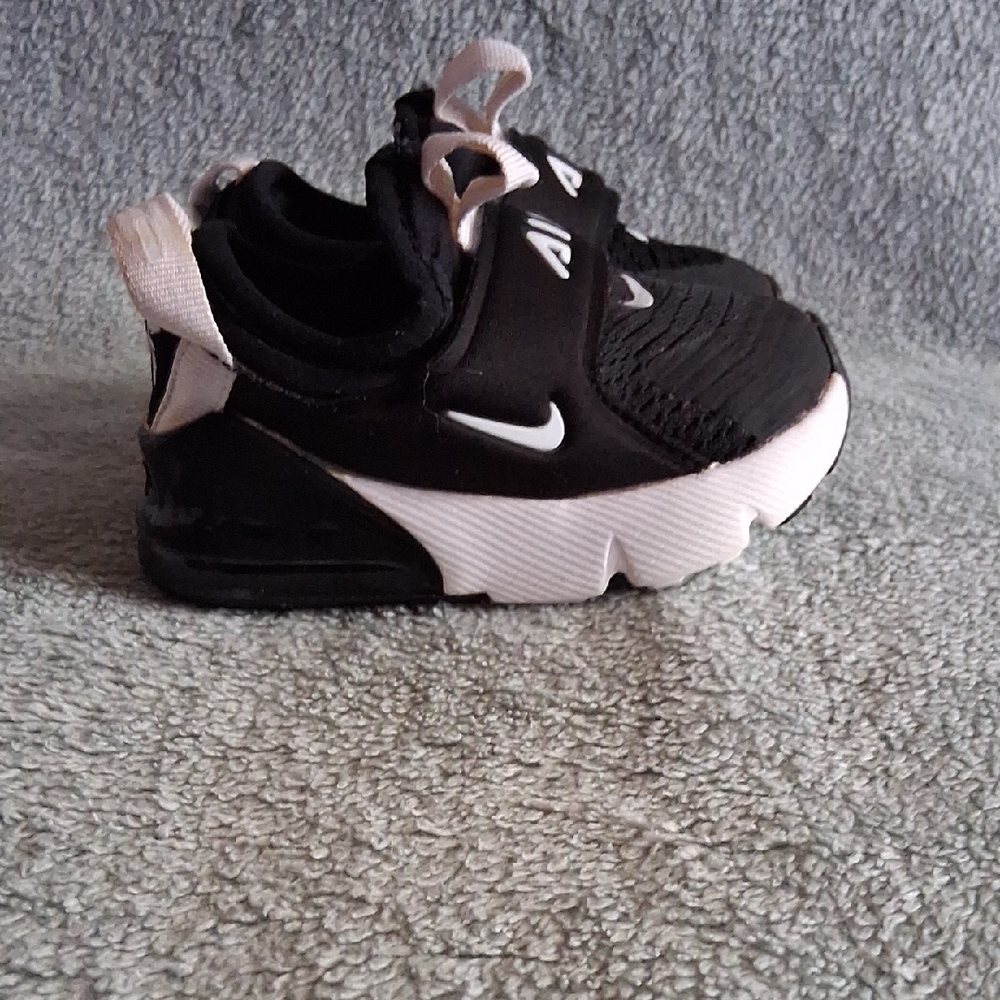 Nike Kids Black and White Air Sneakers